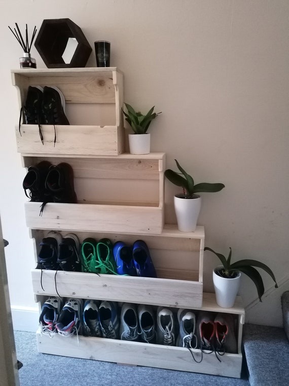 Etsy wall mounted shoe rack sale