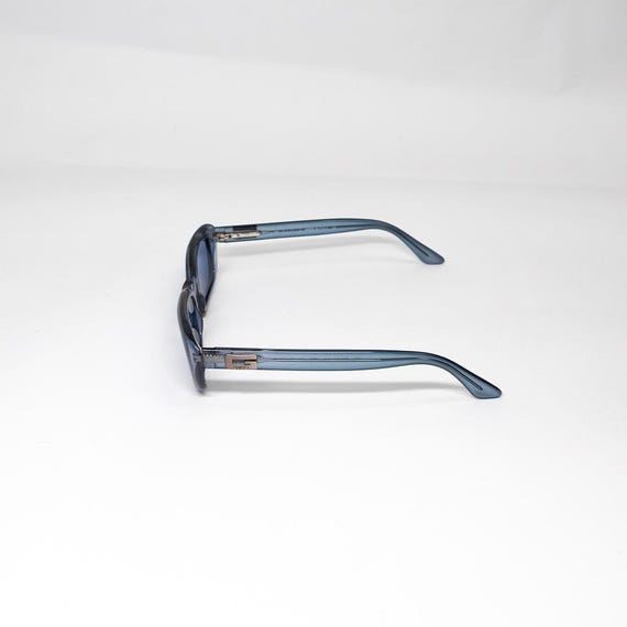 Gucci 90's Tom Ford Rectangular Blue Sunglasses 2… - image 3