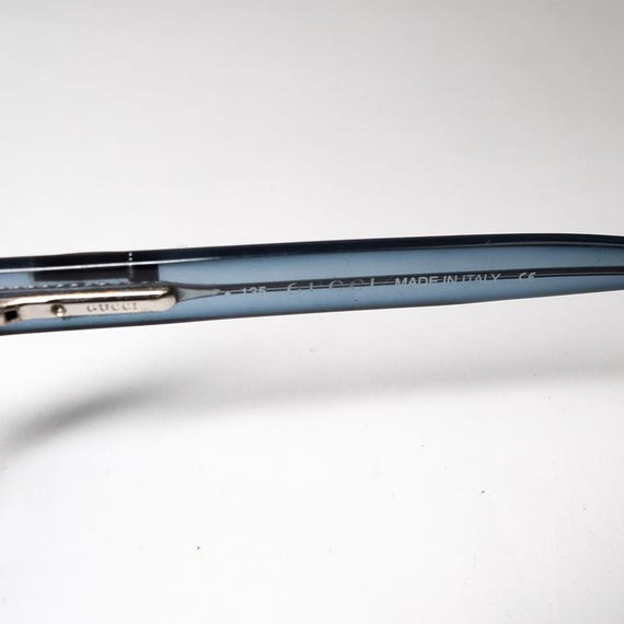 Gucci 90's Tom Ford Rectangular Blue Sunglasses 2… - image 6