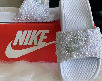 custom nike slides mens
