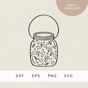 Archivo de trazador | vaso de la suerte | SVG | DXF | PNG | Eps | Amor | corazones | Tréboles | boda | cumpleaños | Día de la Madre Día del Padre | felicidad tristeza
