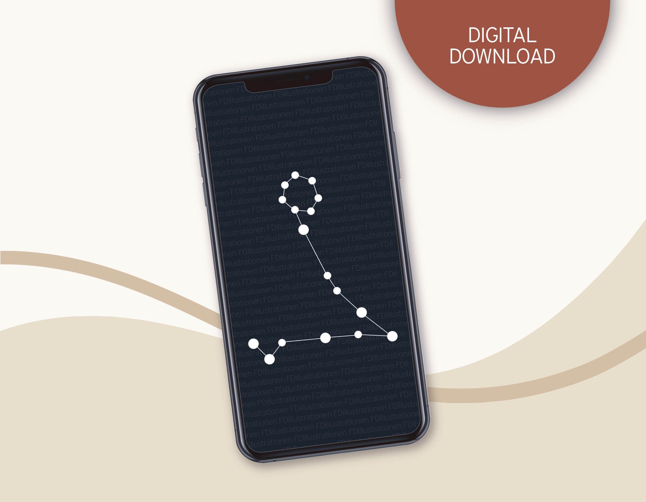 Pisces Phone Wallpaper - Etsy Pisces Phone Wallpaper - Etsy