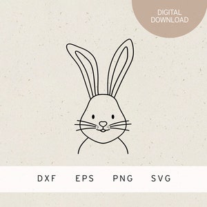 Plotterdatei | Hasen-Junge | SVG | DXF | PNG | Eps | Hase | Blumenkranz | Frühling | Frühlingserwachen | Osterhase | Ostersuche | Geschenk