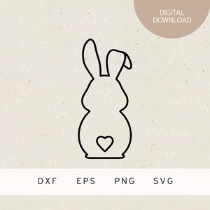 Plotterdatei | Osterhase | SVG | DXF | PNG | Eps | Herz | Ostern Blumen | Osterzeit | Frühlingszeit | Frühling | Hase | Osterei | Baby Liebe