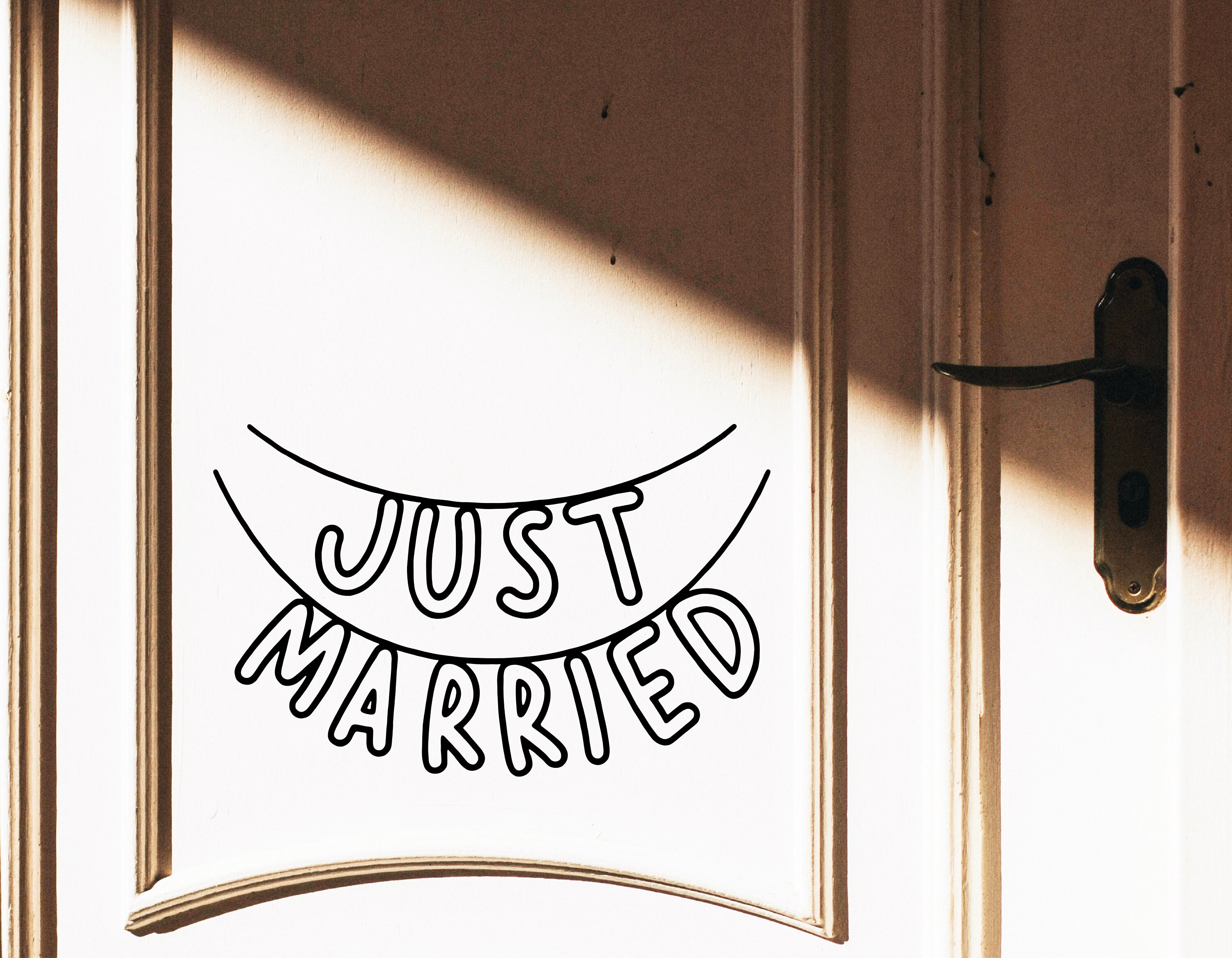 Plotterdatei just married Girlande SVG DXF PNG Eps - Etsy.de