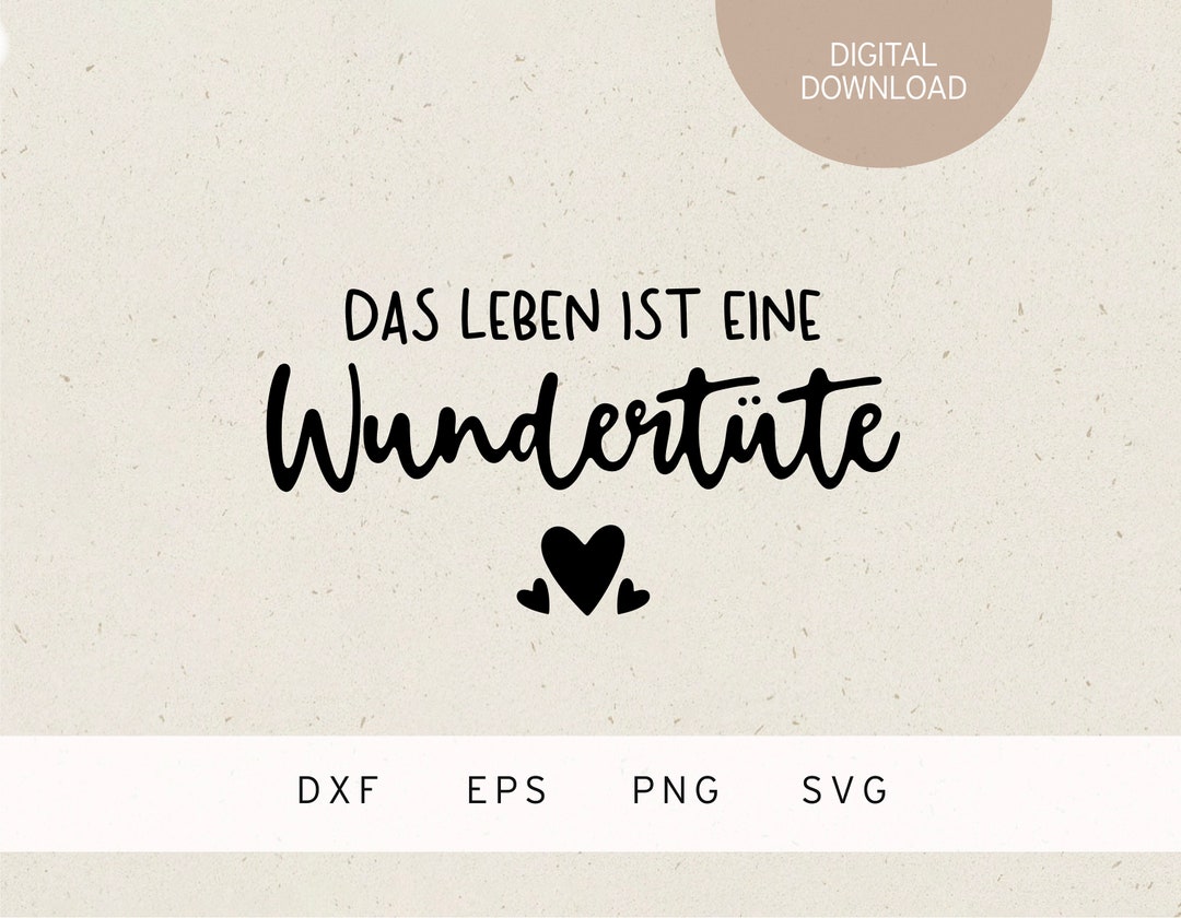 plotter-file-das-leben-ist-eine-wundert-te-svg-dxf-png-eps