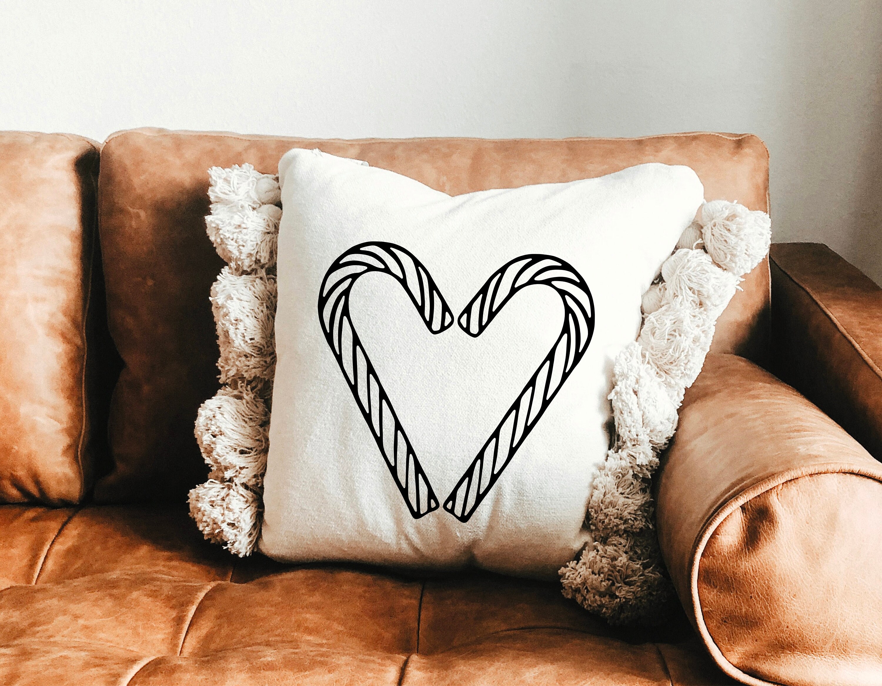 Plotter File | Candy Cane Heart | SVG | DXF | PNG | Eps | Winter ...