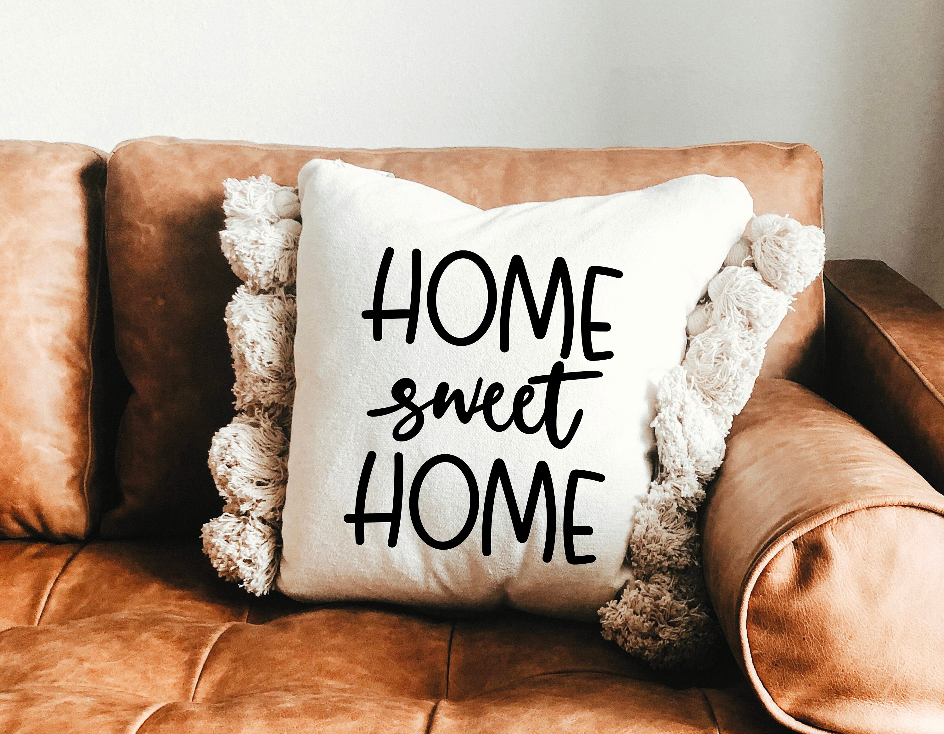 Plotter File Home Sweet Home SVG DXF PNG Eps Wall - Etsy