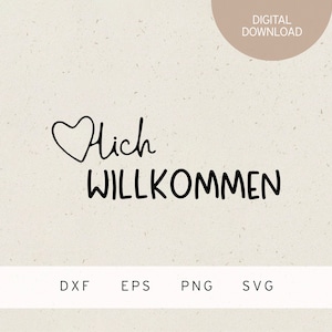 Plotterbestand | warm welkom | SVG | DXF | PNG | Eps | Familie | Appartement | huis | hart | Bezoek | Liefde | Thuis | Verhuizen | Vrienden