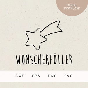 Plotterdatei | Wunscherfüller | SVG | DXF | PNG | Eps | Familie Freunde | Hochzeit | Geburtstag | Silvester | Weihnachten | Geschenk Wunsch