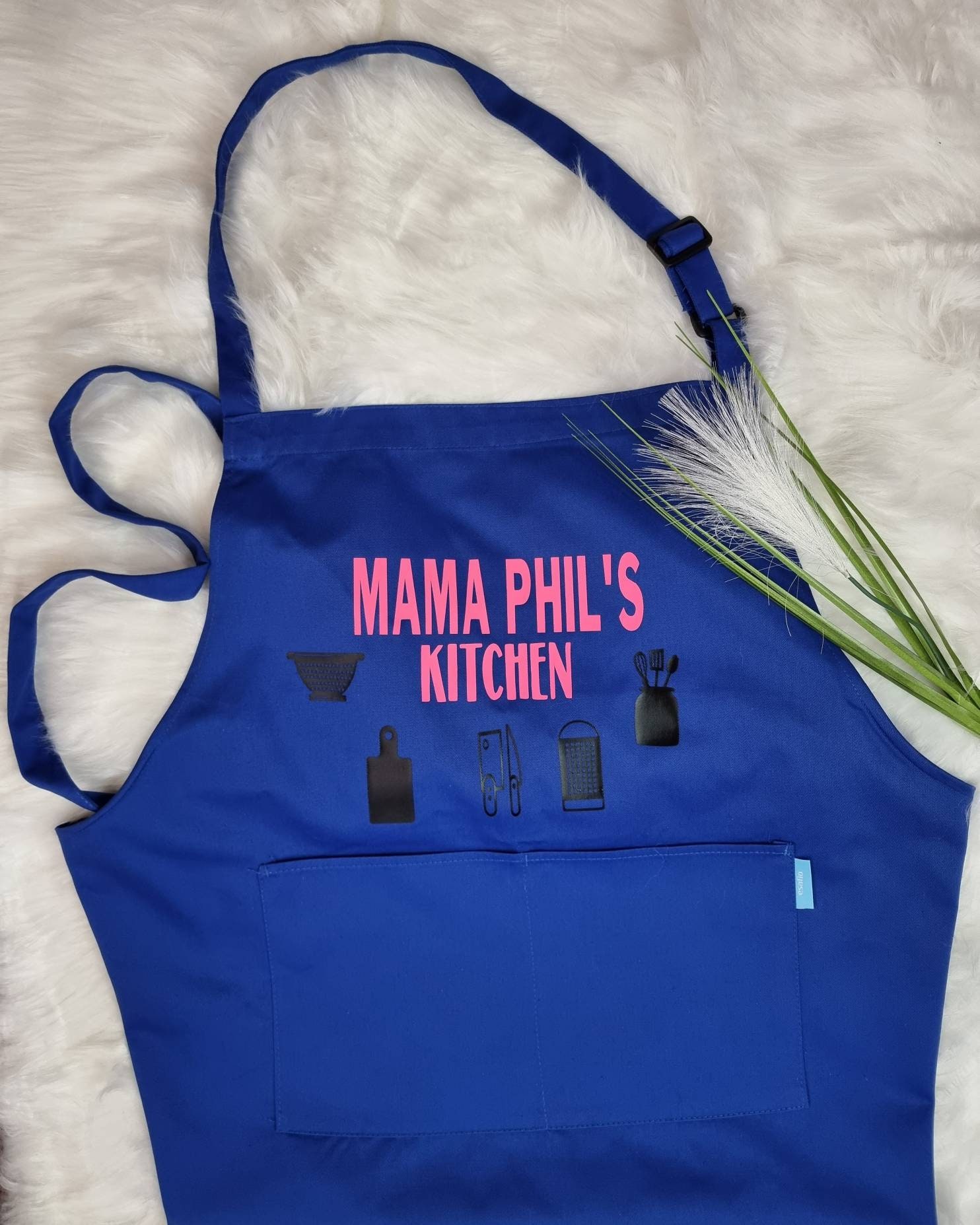 Personalised Apron With Pocket Personalize Apron for Women Men Etsy UK