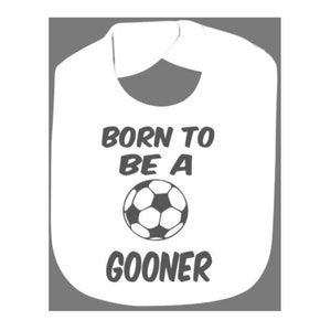 Personalized Football Baby Bib: Unisex Soccer Fan Gift