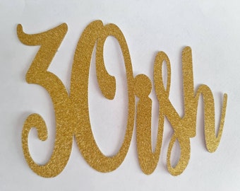 Personalized Number Cake Topper: Handmade Cardstock Party Decor