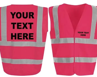 Gilet haute visibilité personnalisé pour enfants : gilet de sécurité réfléchissant pour l'équipage