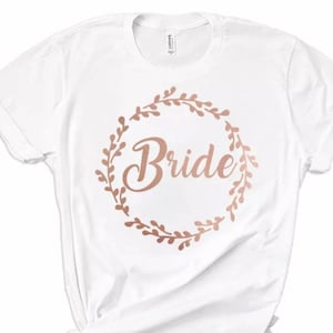 Personalised Bridal Team Matching Tshirt Floral Bridal Shower Tshirt Bride Ringer T Shirt Gift For Bride Floral Future Mrs Personalized Top