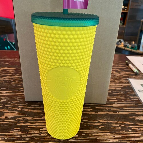 starbucks 2020 hawaii exclusive collection matte studded pineapple 24oz tumbler