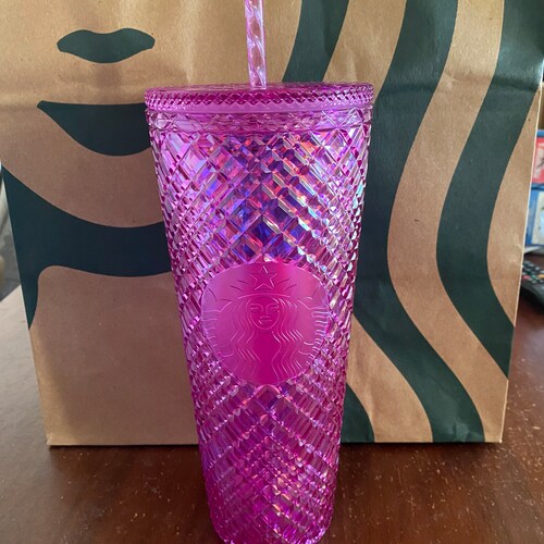 Starbucks Tumbler Taffy Purple Jeweled Jan 2023 Release Etsy