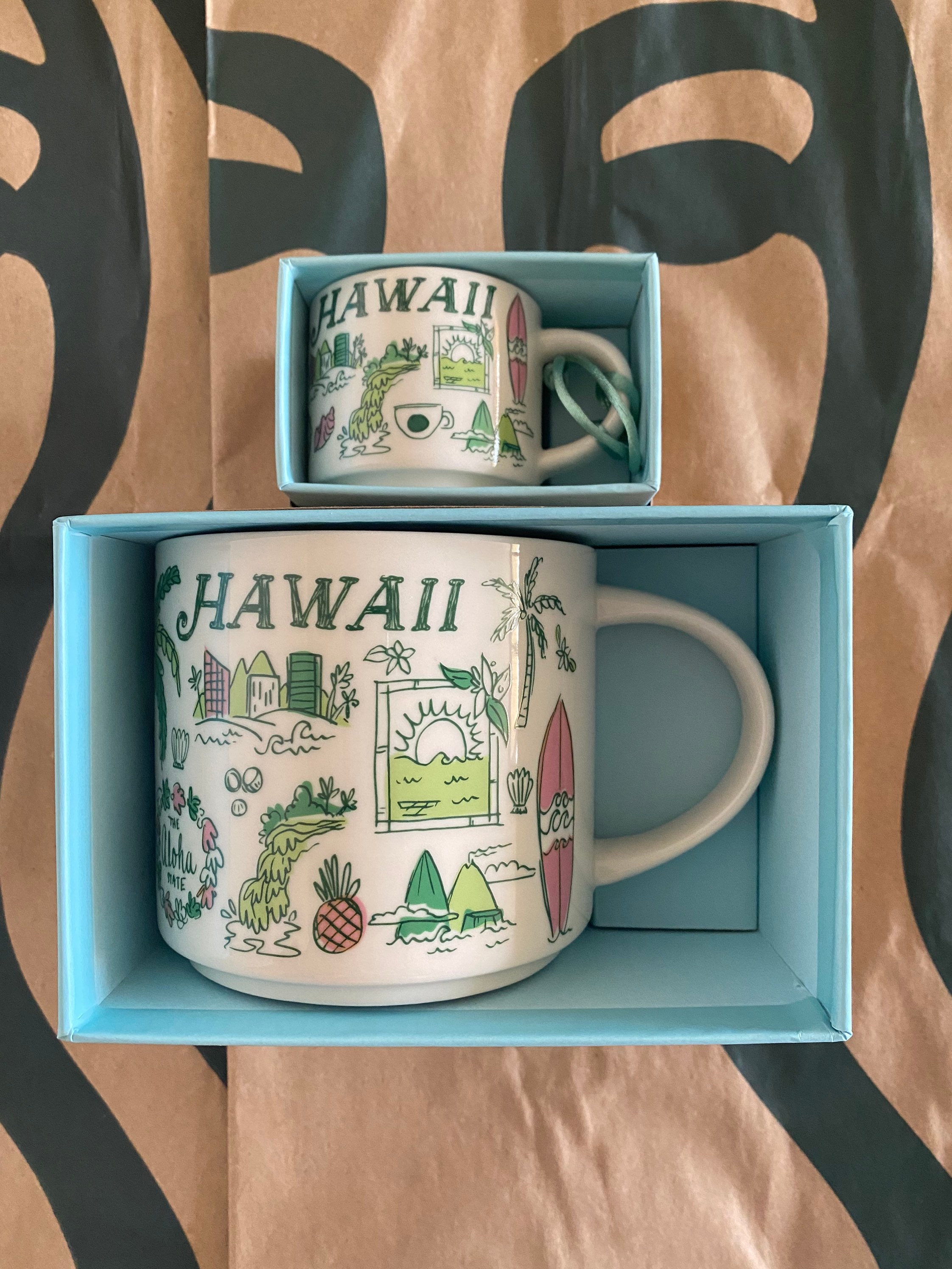 Starbucks Been There Series Hawaii Mug and Ornament Bundle of Etsy