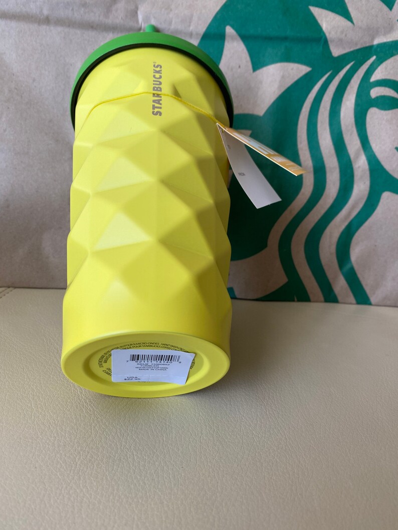 Starbucks Tumbler Hawaii 2016 Pineapple Coffee Cold Metal Cup Etsy