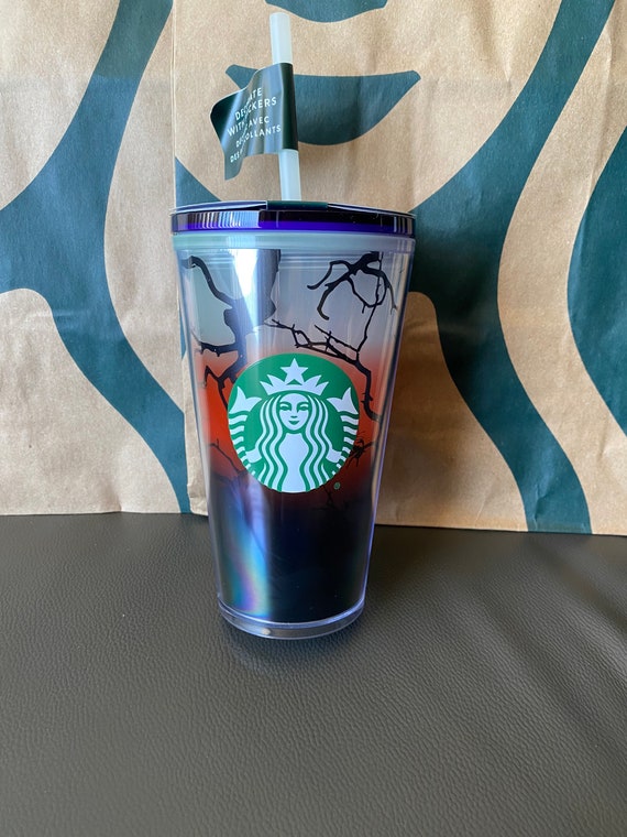 Starbucks, Accessories, Starbucks Glow In The Dark Raven Cold Cup