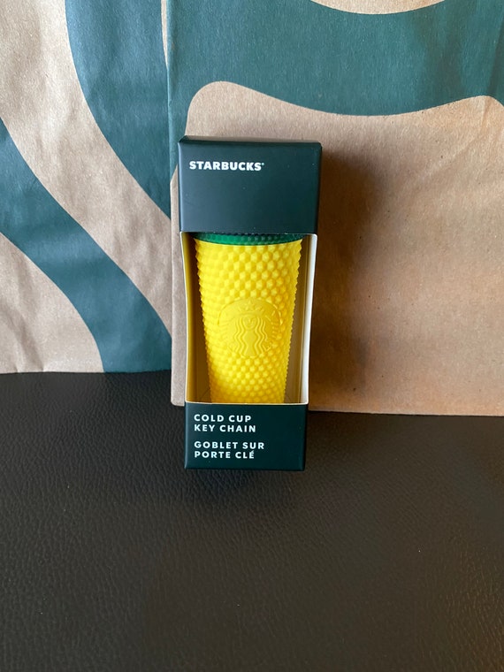Starbucks Tumbler Pineapple Studded Cup and Key Chain Set -  in 2023