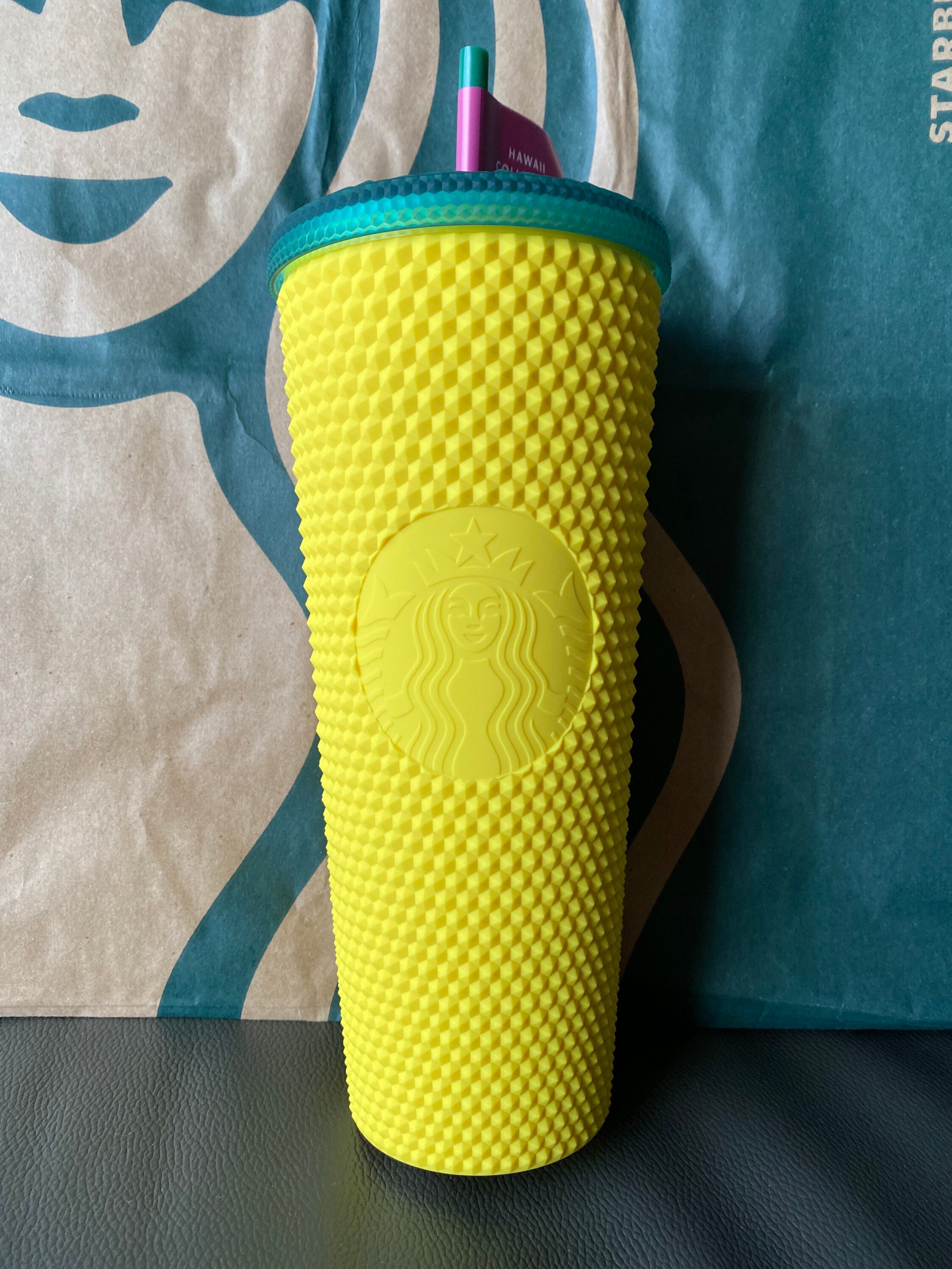 Starbucks Matte Black Studded Tumbler Etsy