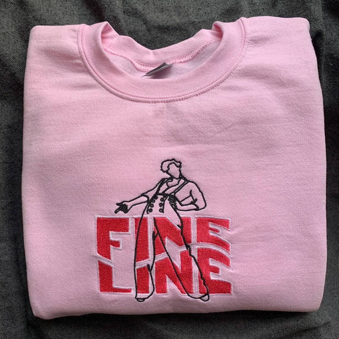 Fine Line sweatshirt Harry Styles crewneck embroidered Etsy