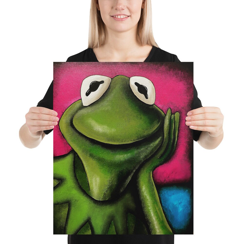 Kermit the Frog Print - Etsy
