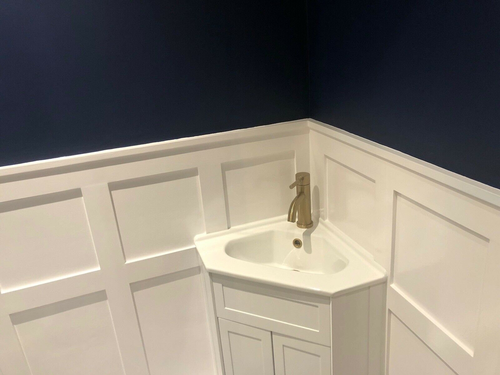 Half Wall Panelling Kit Easy Fit Edwardian Wall MDF Panels Etsy UK