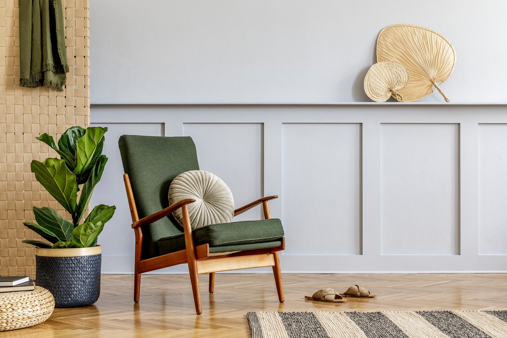 DIY Wall Panel Strips MDF Panels Feature Wall Self Etsy UK