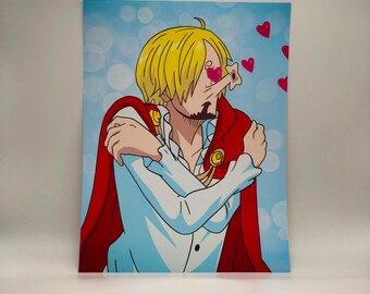 Sanji Art Etsy
