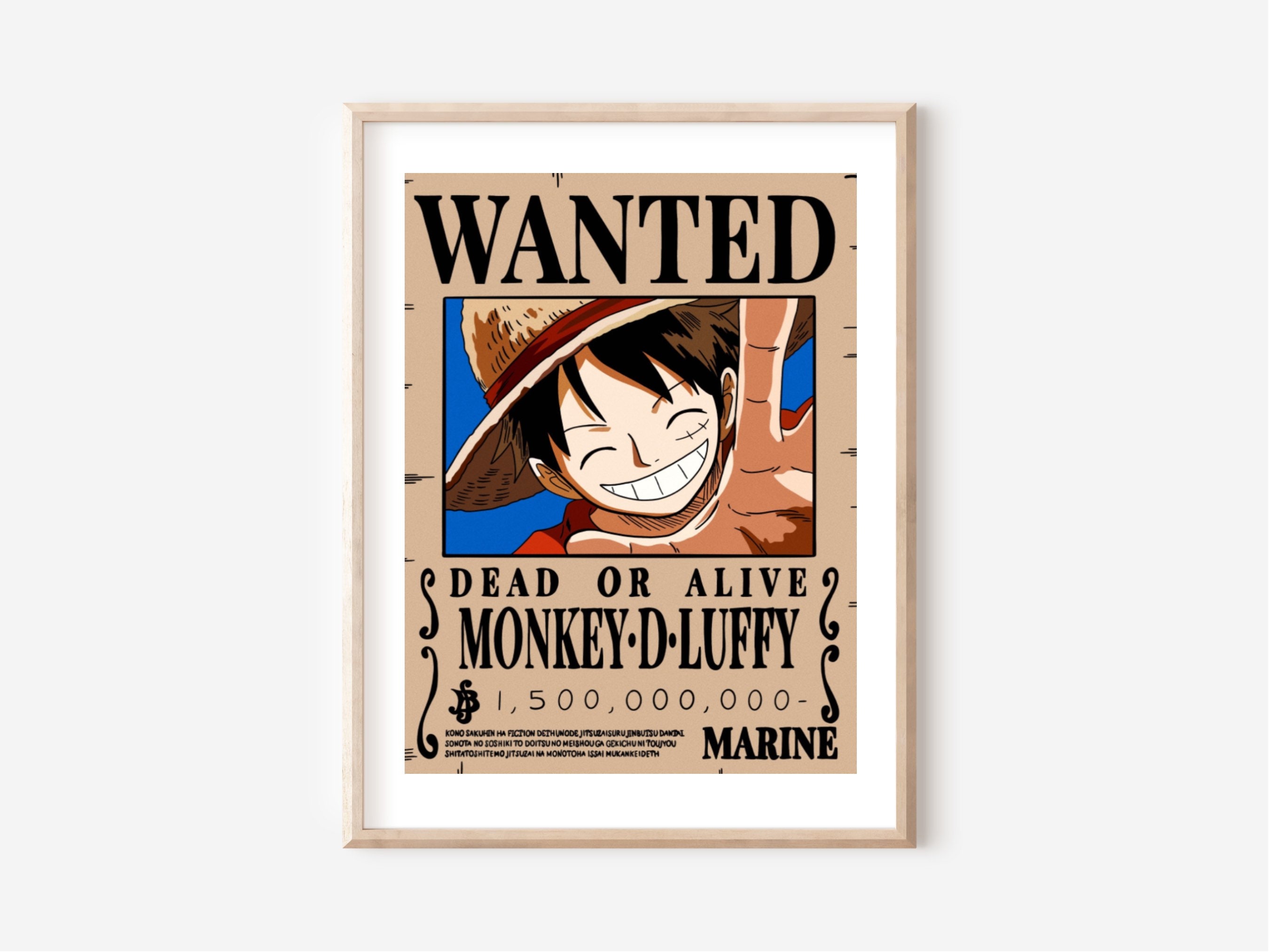 Gol D. Roger Wanted Poster - One Piece™ – Anime Figure Store®