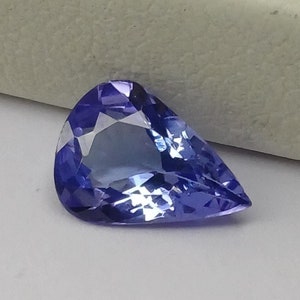 Natural Tanzanite Pear 8x6 MM For Jewelry, Tanzanite Pear Cut, Natural Tanzanite Pear, Tanzanite Pear, Loose Tanzanite Pear Cut, Tanzanite.