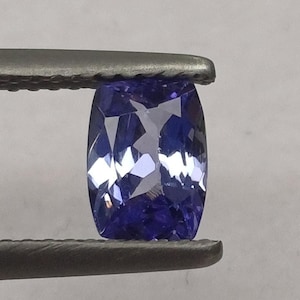 Natural Tanzanite Cushion, 7×5 MM Tanzanite Cushion, Tanzanite Cushion Cut, 1 Carat Tanzanite Cushion, Tanzanite Cushion For Jewelry Making