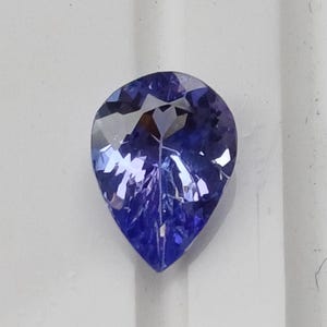 8×6MM Natural Tanzanite Pear Cut, Tanzanite Pear Cut, Blue Tanzanite Pear Cut, Tanzanite Pear For Jewelry, Tanzanite Pear, Loose Tanzanite.