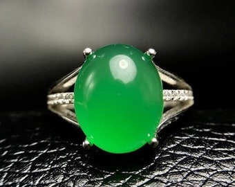 Natural Green Onyx Ring,925 Sterling Silver Ring,Handmade Silver Ring,Onyx Ring,Statement Ring,Promise Ring,Green Gemstone Ring,Gift For Her