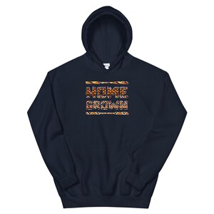 African Hoodie, Home Grown, African Pride, Black History, African Pattern Unisex Hoodie