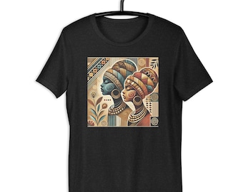 African Women with Pattern, Love Africa Unisex t-shirt