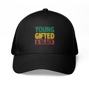 Afrikanische Hutmütze, Young Gifted Black, Afro Black Pride, klassische Baseballmütze