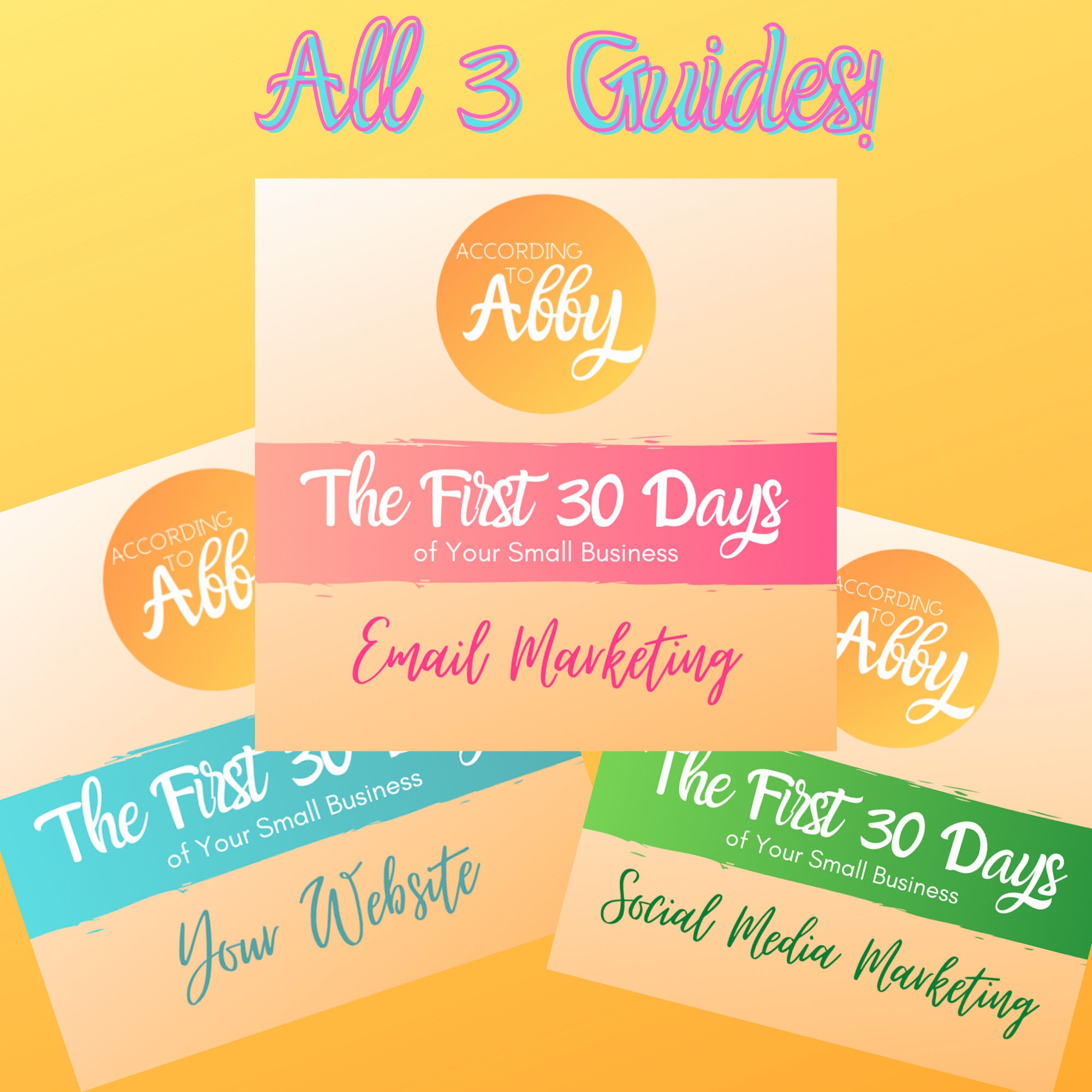 The First 30 Days of Your Small Business BUNDLE - Etsy