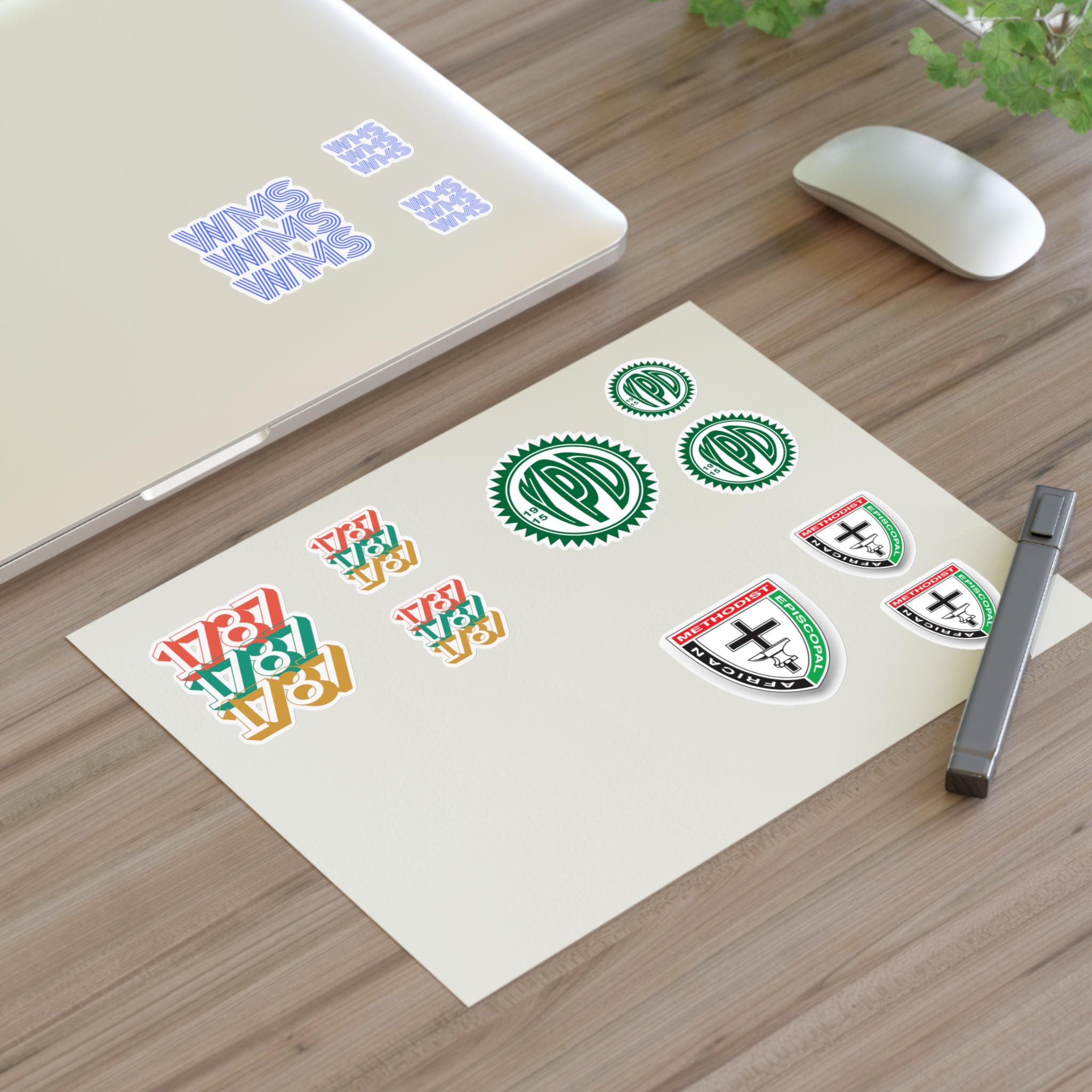 AME Church Organization Sticker Sheet: Water-resistant Vinyl - Etsy