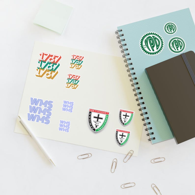 AME Church Organization Sticker Sheet: Water-resistant Vinyl - Etsy
