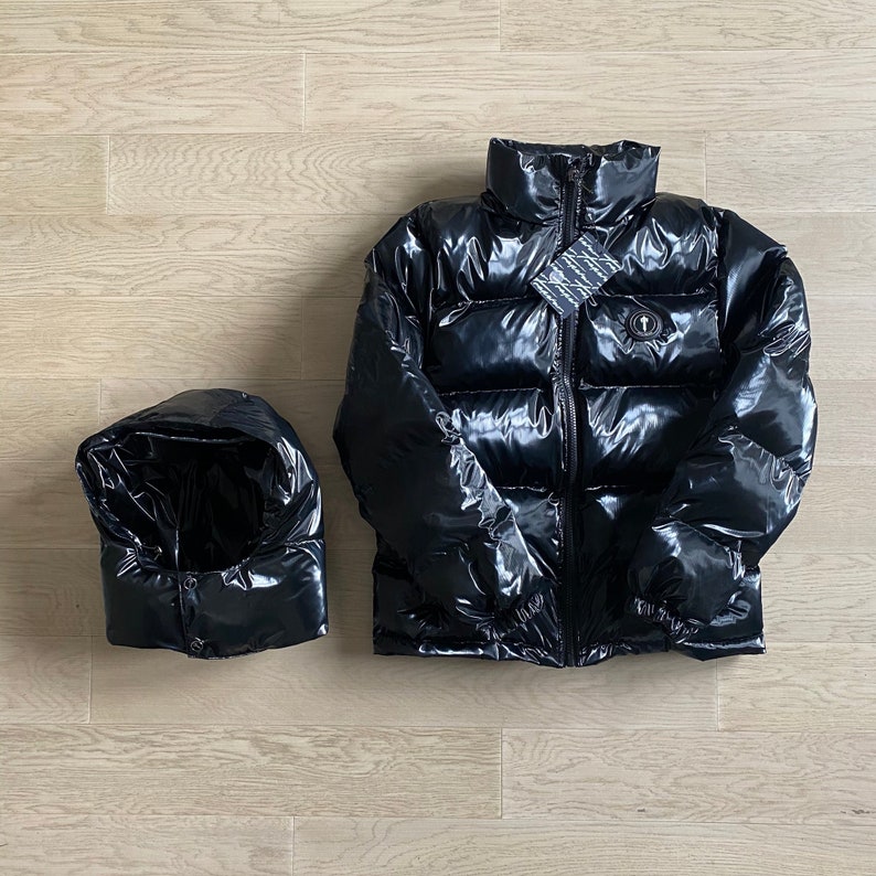 Trapstar Black Shiny Jacket Hochwertige Trapstar Jacke Etsy.de