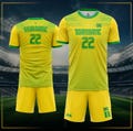 Personalized Teamname number soccer uniform brazil-Best Valentines gift for soccer lover product logo