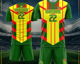 Custom Portugal Soccer Jersey - Personalized With Any Name & Number