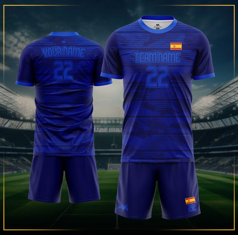 Spain Soccer Uniform
