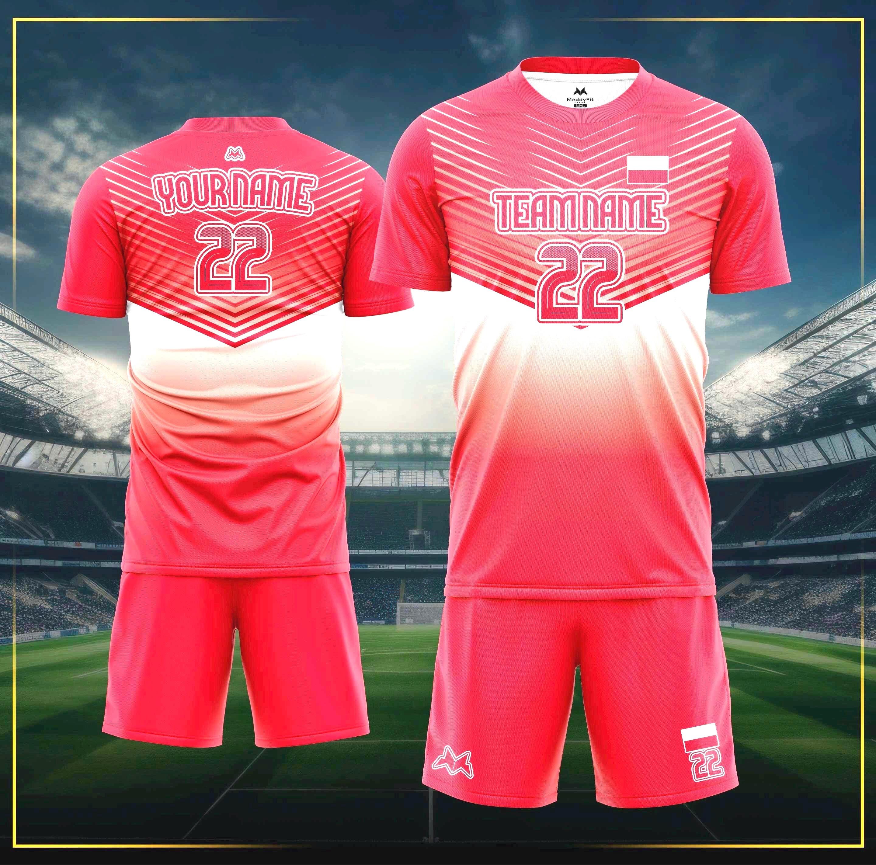 personalized Poland Soccer Fan Jersey-Official Style Polish Football kit-Custom Team Uniforms for Adults & Kids