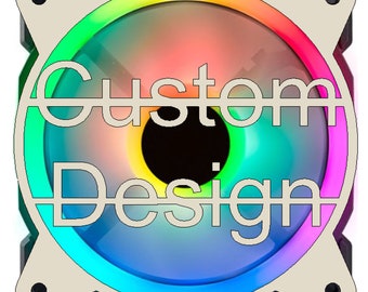 Custom 120mm PC fan covers