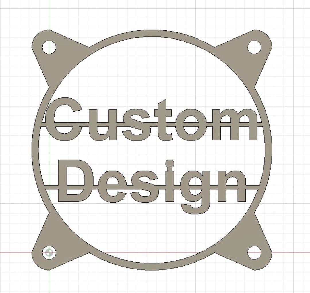 Custom .STL Fan Cover Etsy