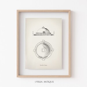 Sanchi Stupa Art Print: Historical Indian Temple Architecture (Digital Download)